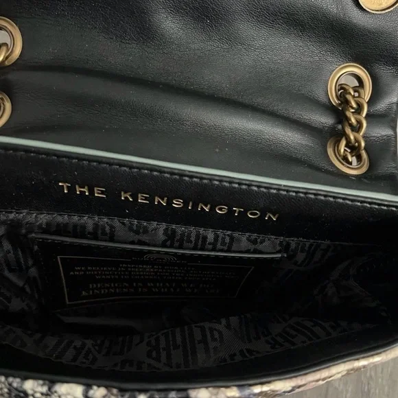 Kurt Geiger Mini Kensington X Multicolor Snake Print Shoulder Bag - Picture 7 of 11